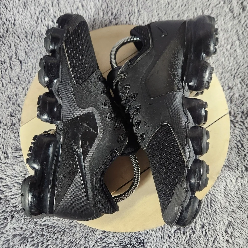 Nike Air VaporMax Triple Black Running Sneakers Women's Size 8 - Picture 5 of 9